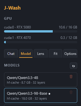 models tab